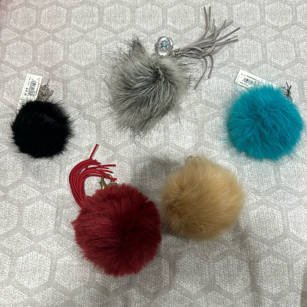 New Pom Pom bag accessories